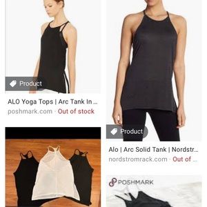 ISO Alo Yoga Arc Tank
